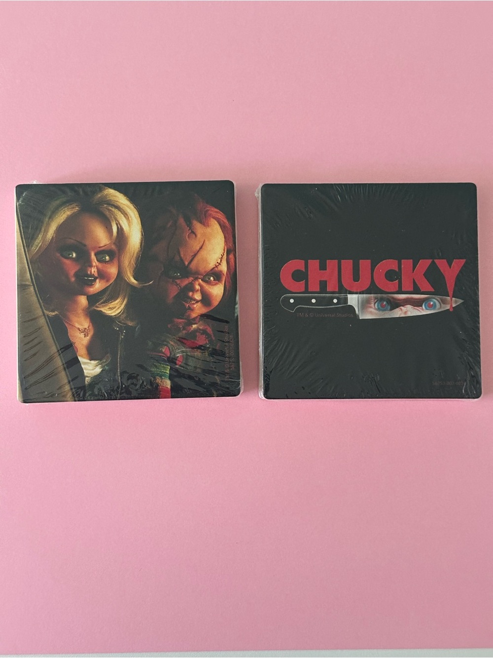Chucky SteelBook Cover Set - Black & Red Artwork